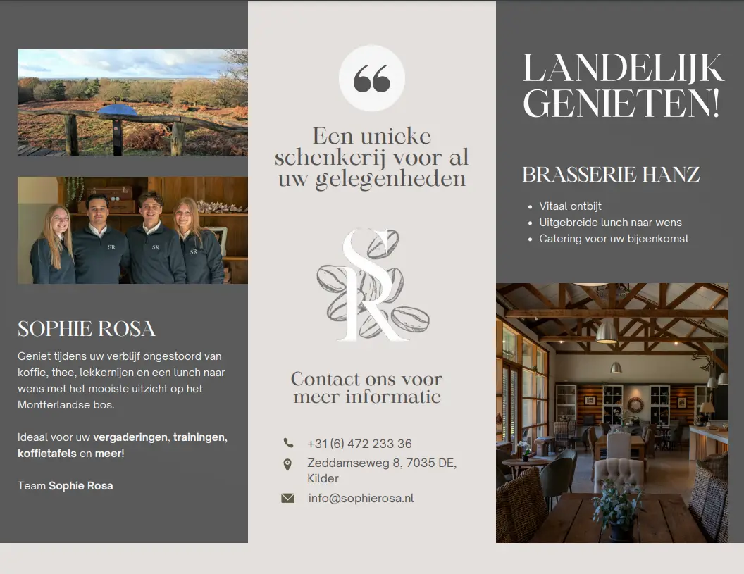 Brochure Sophie Rosa